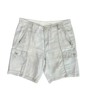 Tommy Bahama 100% Linen Shorts Mens 34